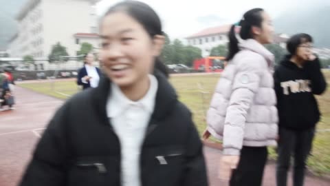 磐安中学2017三(1)运动会